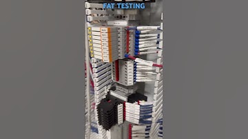 FAT (Factory Acceptance Test) - performing these type of tests is crucial to verify functionality
