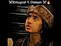 Ertugrul Great Entry Level 🔥/Osman Angry 😡#ertugrul #shorts
