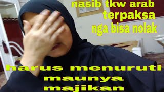 Vlog Tkw Arab||pagi'ambyar aku nga bisa nolak kemauan majikan||resksi suami baru tidur dibangunin