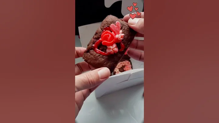🥰🍫 ❤VALENTINE'S DAY ❤FUDGE BROWNIES UNBOX 🍫🥰