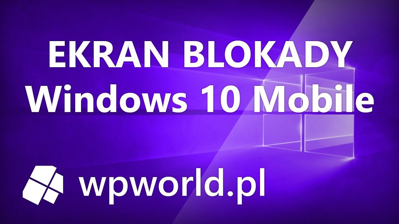 Tapety Na Telefon Na Ekran Blokady Ekran Blokady Windows 10 Mobile - tapeta - ustawienia - powiadomienia