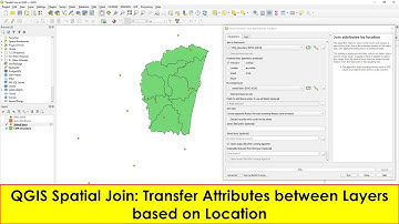 QGIS Spatial Join: Transfer Attributes between Layers based on Location