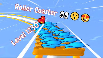 Roller Coaster  World - Part 136. Runner Coaster Android Game All LEVELS.#rollercoasterworld