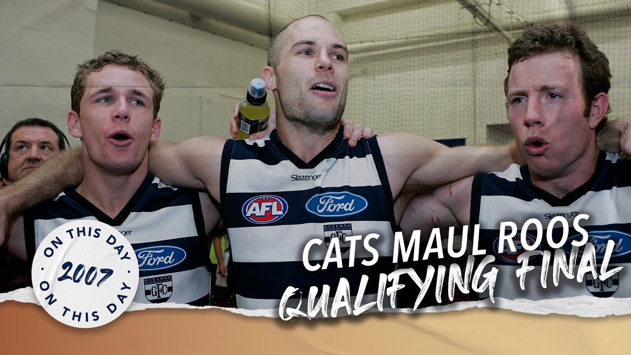 106 Point Finals Win 😮 | On This Day | Qualifying Final 2007 - YouTube