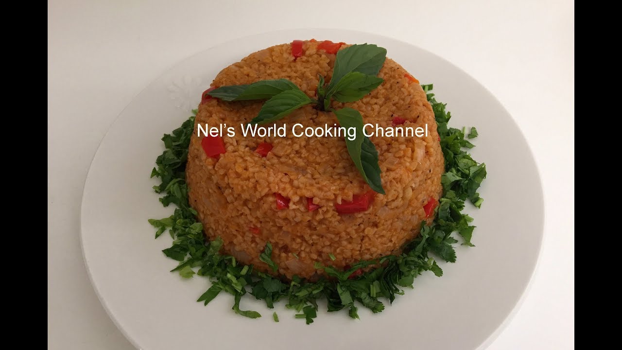 Bulgar Wheat Pilaf Recipe Bulgur Recipe Wheat with Tomato paste and