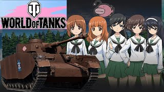 Pz. IV H Ankou (Girls und Panzer) gameplay - World of Tanks