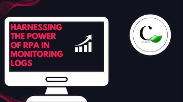 CATNIP INFOTECH || HARNESSING THE POWER OF RPA IN MONITORING LOGS || PROCESS AUTOMATION