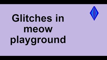 I found a glitch in meow playground