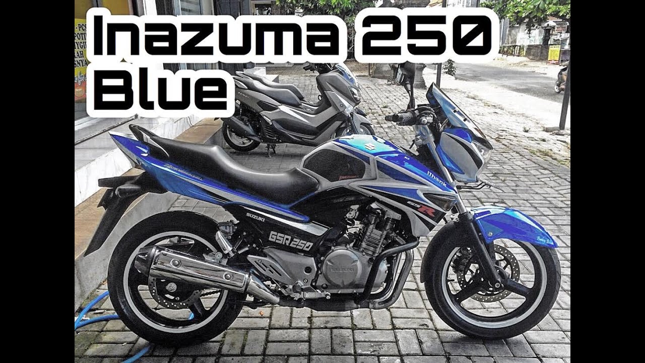 Inazuma 250 Blue YouTube