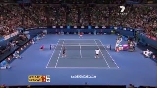 Funniest tennis match; Leconte⁄Rafter vs Arthurs⁄Cash