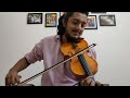 Naan pizhai  violin cover  achyuth remesh