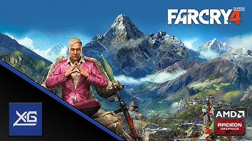 Far Cry 4 Settings On AMD Radeon R7 240 2GB GDDR3