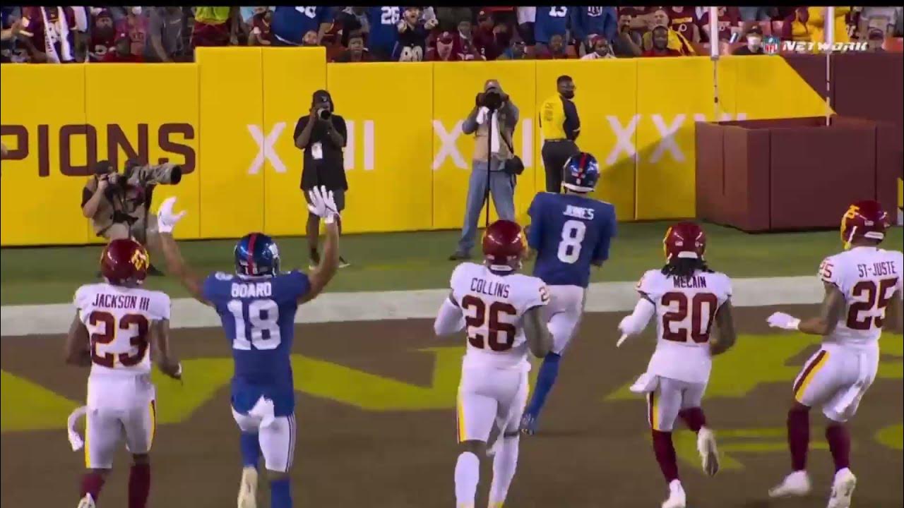 Daniel Jones 60 yard rushing TD... Almost YouTube