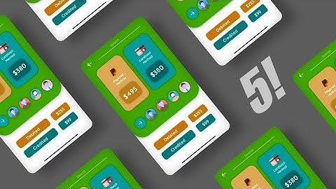 Satisfying UI design tutorial in 5 minutes! Gravit tutorial! UI/UX design!