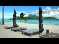 Drone Views | Tropical Island Ocean Nature | Motu Tane | Bora Bora, French Polynesia 🇵🇫 | 4K Travel