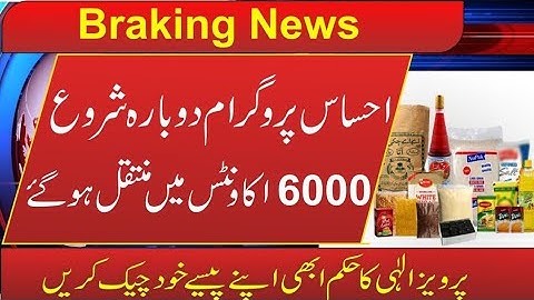 Ehsaas Rashan Program online Check Registration | Rashan Program | ehsaas Rashan program 6000