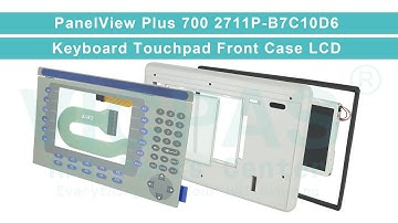 2711P-B7C10D6 Allen Bradley PanelView Plus CE Touch Digitizer Membrane Keypad LCD Display Housing