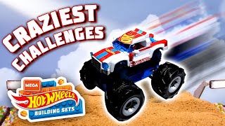 The CRAZIEST MEGADROME CHALLENGES!  | MEGADROME | Hot Wheels