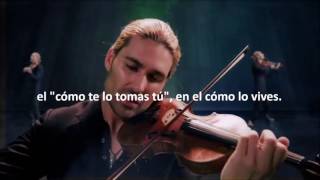 David garrett viva la vida con letras en alta resolución Resimi