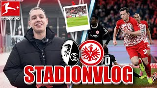 SC Freiburg vs. Eintracht Frankfurt - Bundesliga Stadionvlog🤩 TORFESTIVAL bei KRANKER STIMMUNG🏟⚽