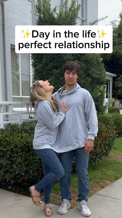 Day in the life of a perfect relationship #shorts ￼