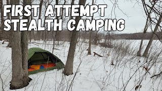 Stealth Camping Near the Trans Canada Highway