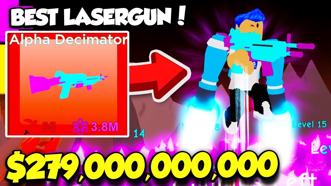 Buying The 279 000 000 000 Lasergun In Laser Legends And I Got