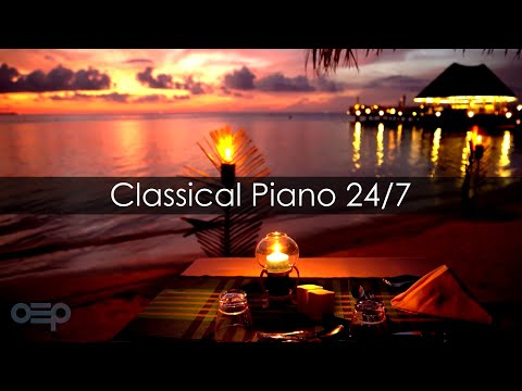Classical Piano Music 24/7 - Mozart, Beethoven, Chopin, Bach, Grieg, Satie, Liszt, Schumann