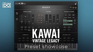 UVI KAWAI Vintage Legacy | Preset Showcase
