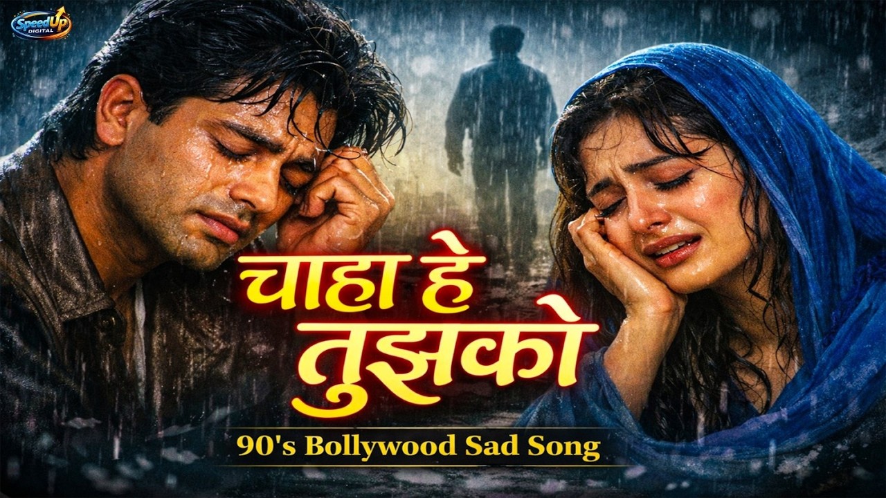 चाहा है तुझको ❤️ | 90’s Bollywood Sad Song | Heart Touching | Old Is Gold | Breakup Emotional Song