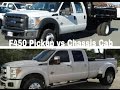 F450 Pickup vs F450/F550 Chassis Cab.. What are the differences?