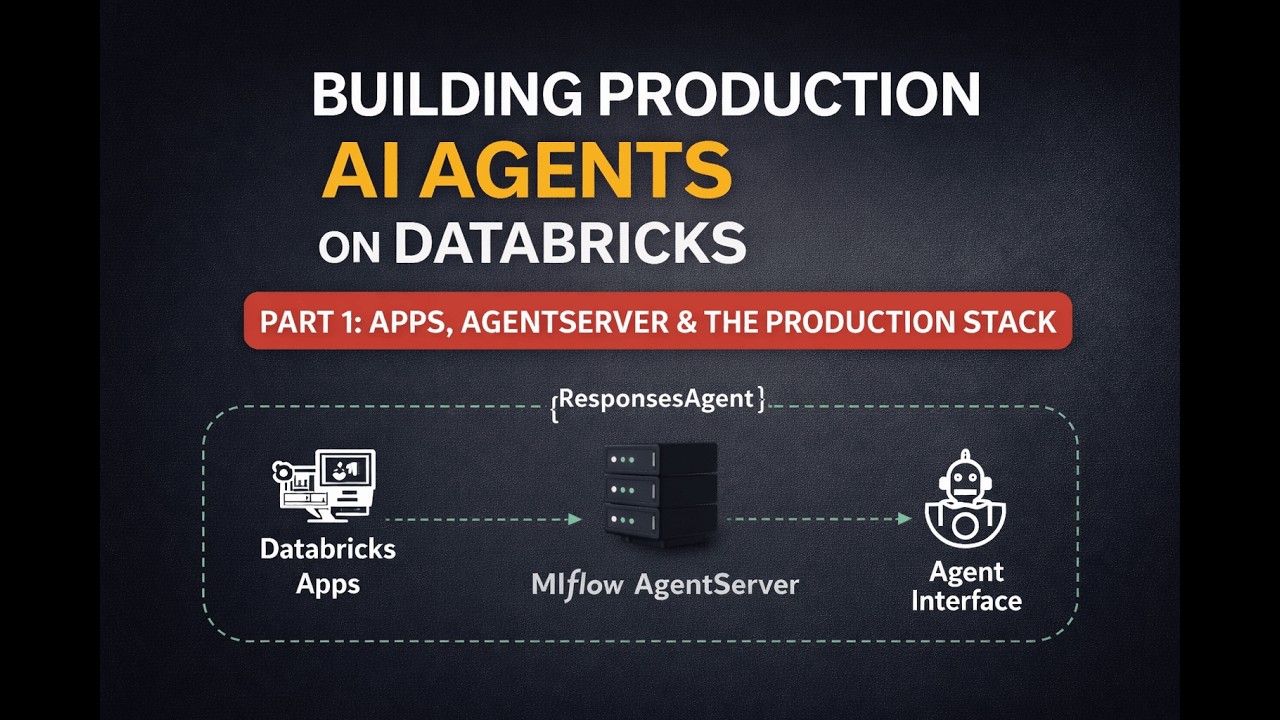 Databricks Production Building Production AI Agents on Databricks – Part 1: Apps, AgentServer ...