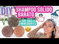 Shampoo slido diy  solo 4 ingredientes  fcil vegano  mixi