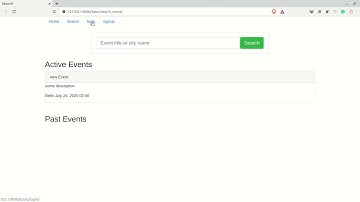 Event management Django