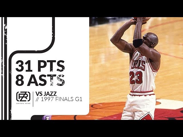 1997 NBA Finals Bulls vs Jazz winning 4-2 #nba #playoffs #jordan #fina