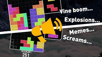 Experimenting With A Funny Meme Soundpack (Tetr.io)