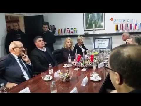 Zepce.Ba - Posjeta premijera R Hrvatske Žepču - 01.12.2014.