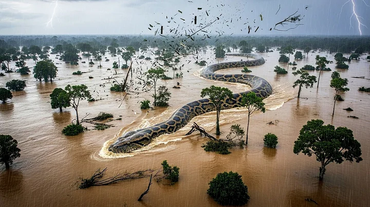 Part 45 - A Girl Alone Surviving In The Forest | A Massive Storm Hits the Ancient Rainforest