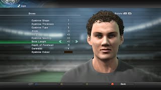 Solskjaer build face pes 2011