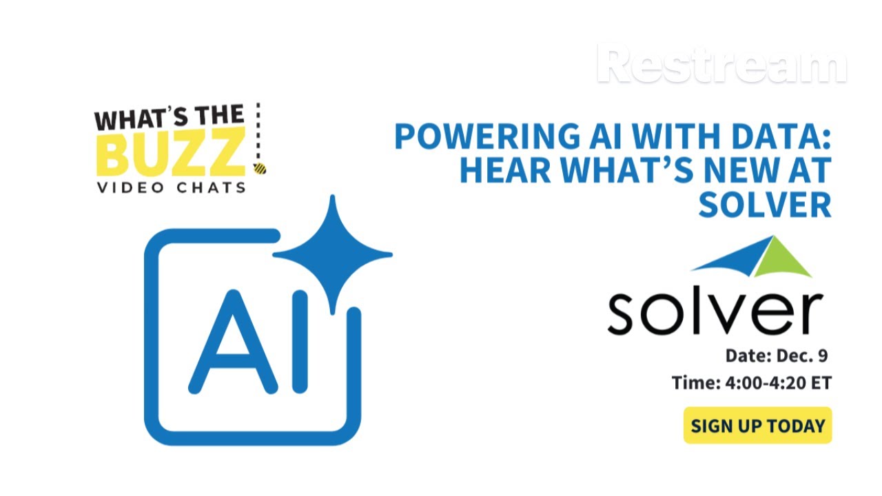 Powering AI with Data: Hear What’s New at Solver