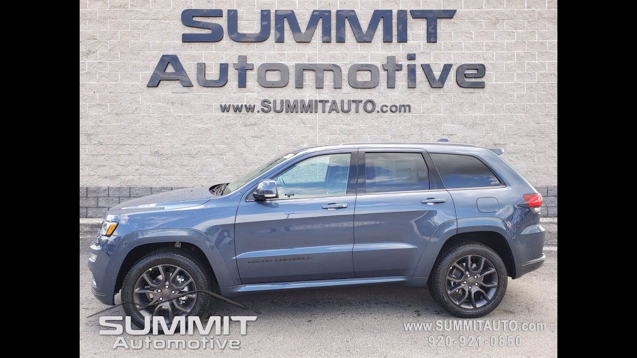 Jeep Grand Cherokee High Altitude Slate Blue First Look Walk Around Review j2 Sold Summit Youtube