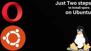 How to Install Opera Browser on Ubuntu: Step-by-Step Guide for Beginners #bhuvaneshm_dev screenshot 3