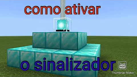 Como fazer o sinalizador do Minecraft brilhar?