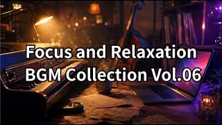 【作業用BGM】Nu Jazz Focus & Relaxation Vol.06 | 12 Loop-Ready Tracks | Free WAV for Game Dev