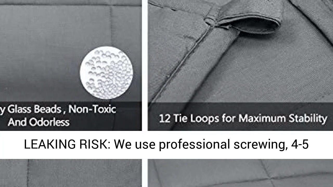 Weighted Blanket 20 LBS 60X80 Queen King Size YouTube