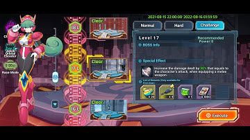 Mega Man X DiVE MOBILE - Jakob Orbital Elevator 17L Challenge