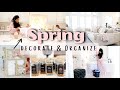 Spring organize decorate  clean with me 2022 misslizheart