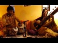 Joheeta et debajyoti sanyal  sitar indien et tabla