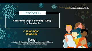 Controlled Digital Lending (CDL) in a Pandemic.