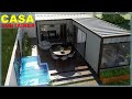 Casa container mobiliada | APENAS 1 CONTEINER DE 12m DIVIDIDO | Ou 2 contêineres de 6m